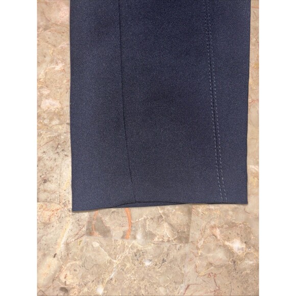 Zara Basic Collection Women’s Dress Pants Small Navy Zipper Pockets - Picture 3 of 6